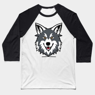 cute wolf Baseball T-Shirt